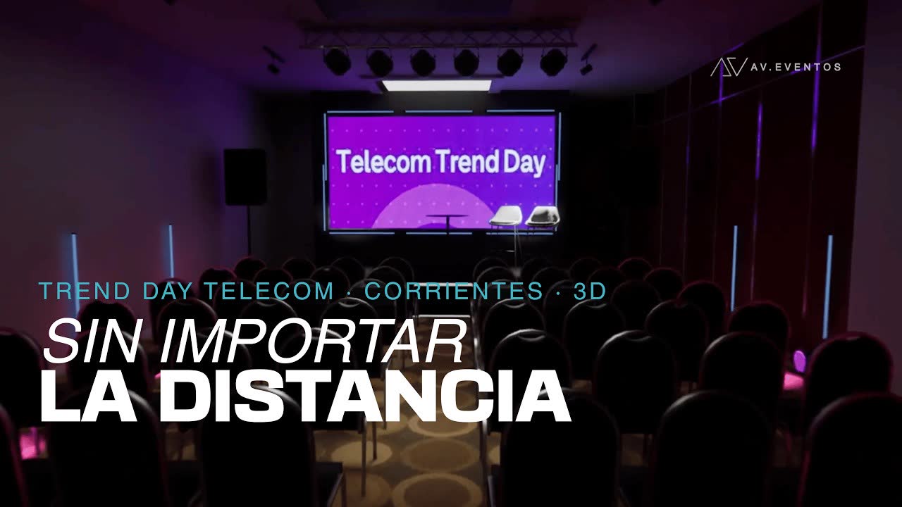 Recorrido 3D de un encuentro corporativo